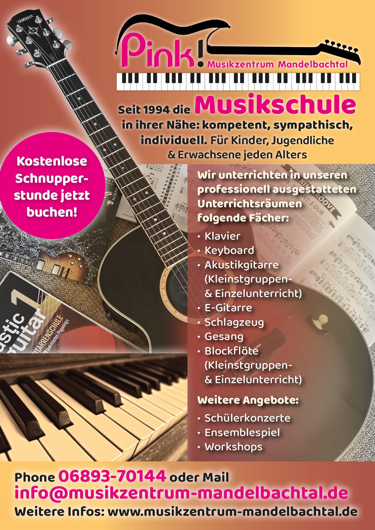 Flyer Sommer 2024